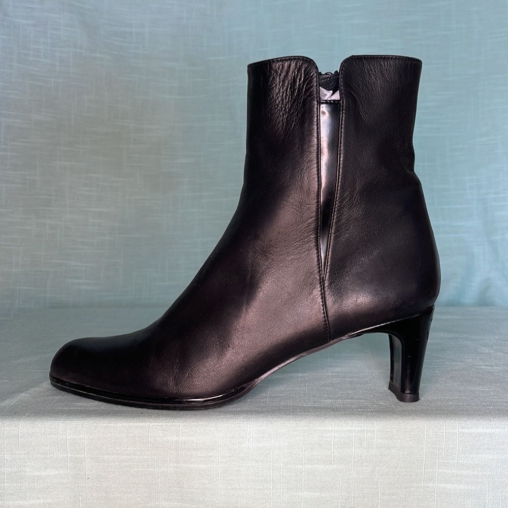 Stuart Weitzman | Heeled Booties | Leather | Size… - image 5